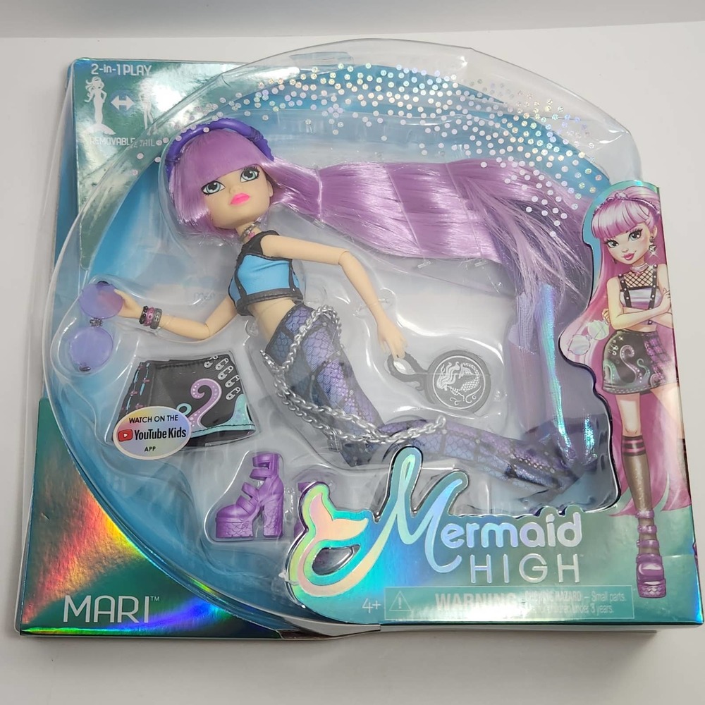 Mermaid Fashion - 2 in 1 Play - Removable Tail - Mari